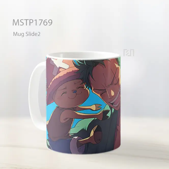 Luffy Zoro Chopper Ikatan Kru Mug MSTP1769 - All-side / Desain