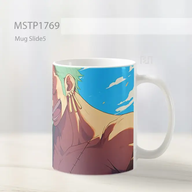 Luffy Zoro Chopper Ikatan Kru Mug MSTP1769 - All-side / Desain