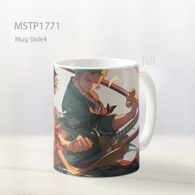 Luffy Zoro One Piece Duo Battle Pose Mug MSTP1771