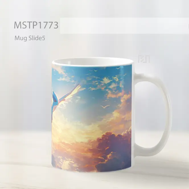Lugia Pokemon Terbang Megah Mug MSTP1773 - All-side / Desain