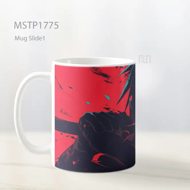 Madara Uchiha Black Silhouette Mug MSTP1775 - All-side / Desain