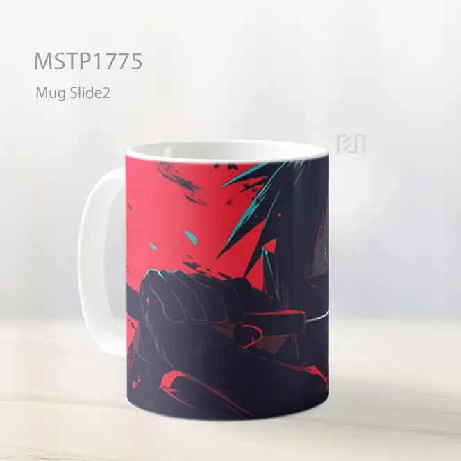 Madara Uchiha Black Silhouette Mug MSTP1775 - All-side / Desain