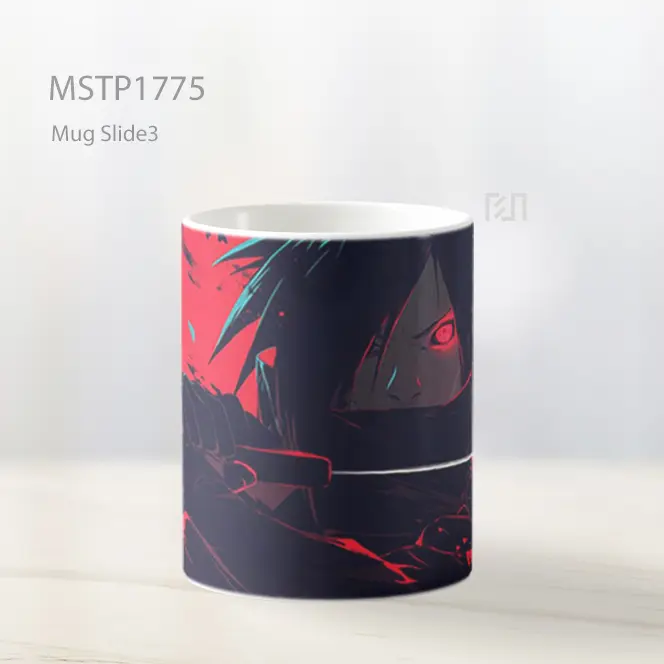 Madara Uchiha Black Silhouette Mug MSTP1775 - All-side / Desain