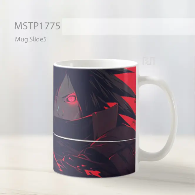 Madara Uchiha Black Silhouette Mug MSTP1775 - All-side / Desain