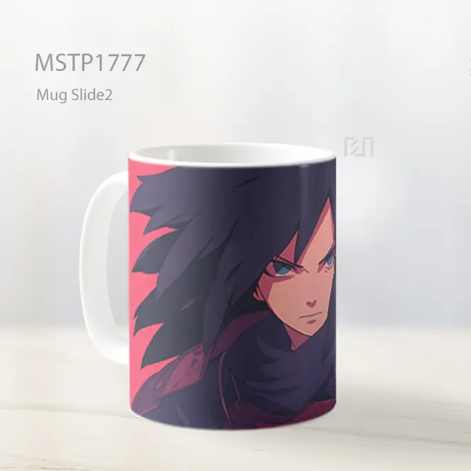 Madara Uchiha Gaya Seni Mug MSTP1777 - All-side / Desain