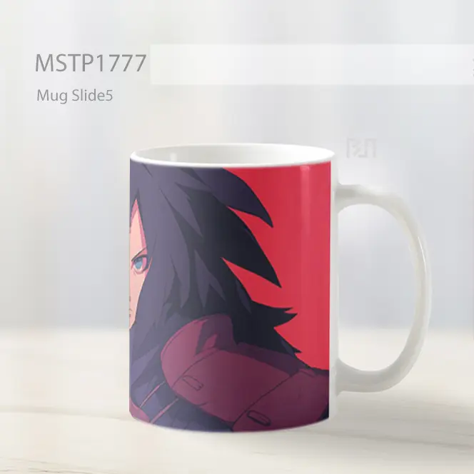 Madara Uchiha Gaya Seni Mug MSTP1777 - All-side / Desain