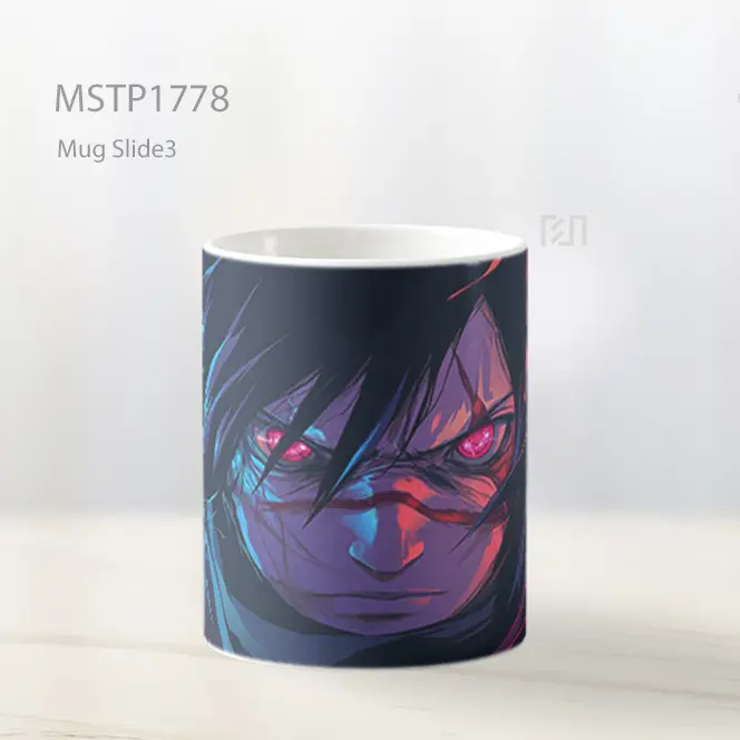 Madara Uchiha Gaya Vibrant Mug MSTP1778 - All-side / Desain