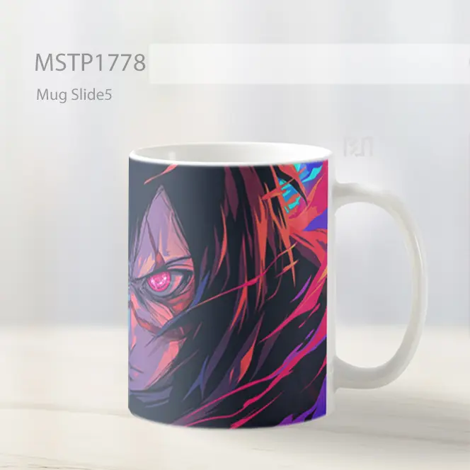 Madara Uchiha Gaya Vibrant Mug MSTP1778 - All-side / Desain
