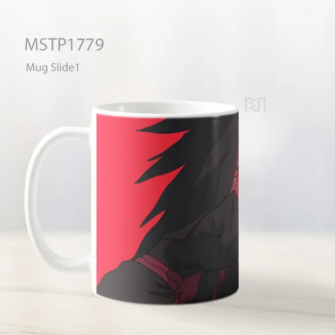 Madara Uchiha Latar Merah Mug MSTP1779 - All-side / Desain