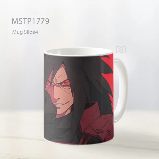 Madara Uchiha Latar Merah Mug MSTP1779