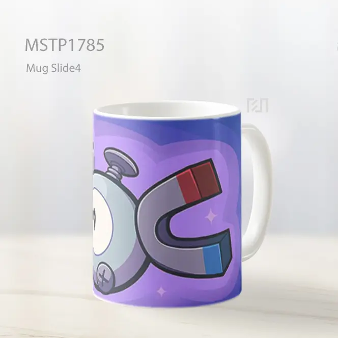 Magnemite Pok%C3%A3%C2%A9Mon Mengambang Berkilau Mug MSTP1785