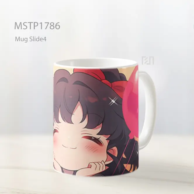 Mai Sakurajima Anime Chibi Senyum Mug MSTP1786