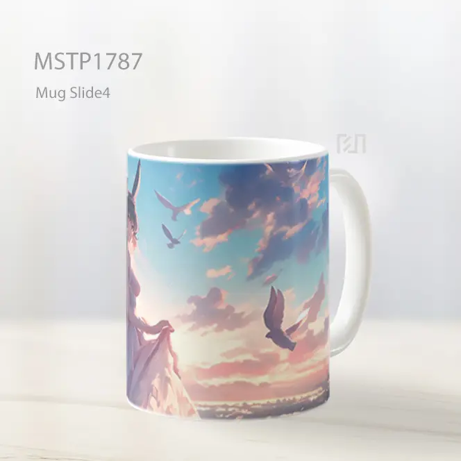 Mai Sakurajima Piyama Kelinci Senja Angin Elegan Mug MSTP1787
