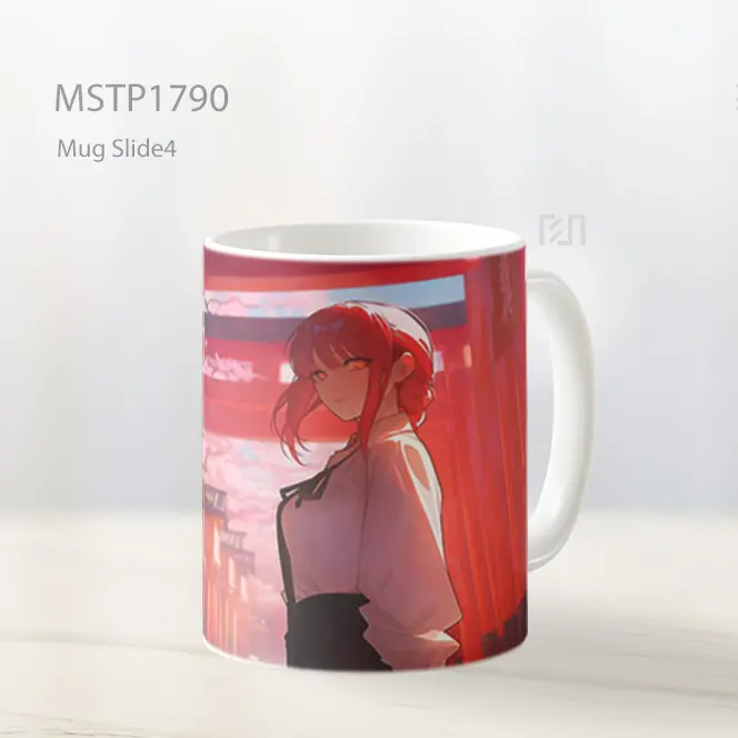 Makima Chainsaw Man Jalan Sakura Mug MSTP1790