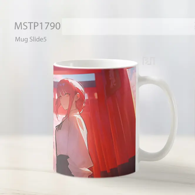 Makima Chainsaw Man Jalan Sakura Mug MSTP1790 - All-side / Desain