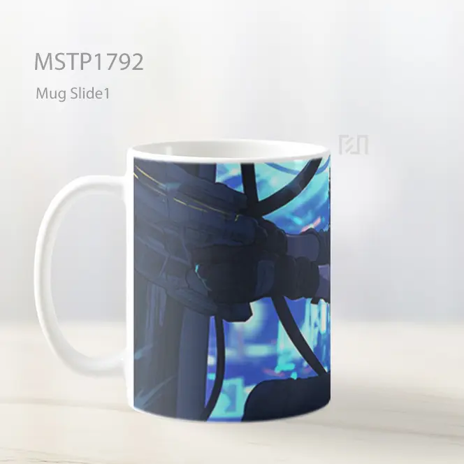 Makoto Kusanagi Ghost In The Shell Action Mug MSTP1792 - All-side / Desain