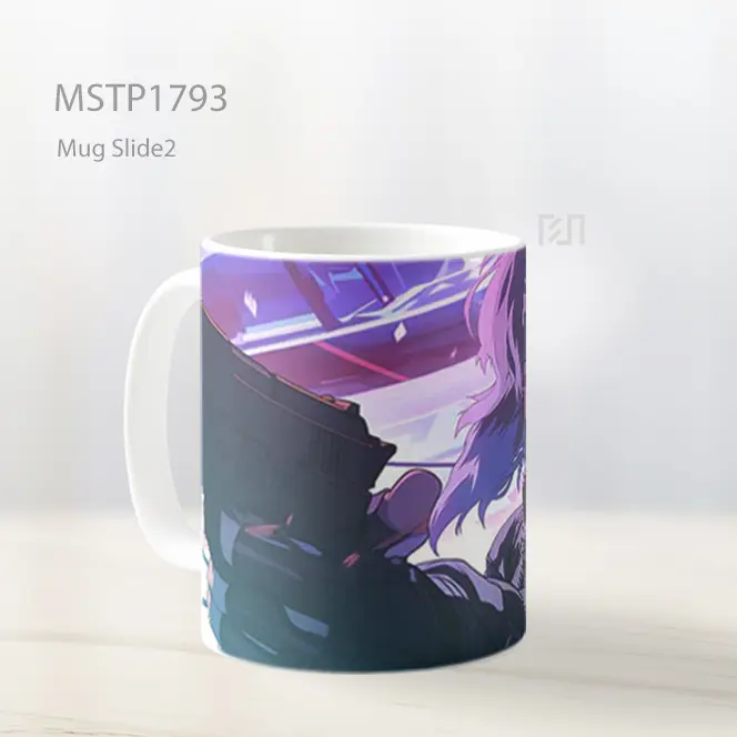 Makoto Kusanagi Ghost In The Shell Cyberpunk Mug MSTP1793 - All-side / Desain