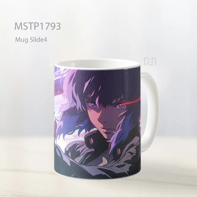 Makoto Kusanagi Ghost In The Shell Cyberpunk Mug MSTP1793