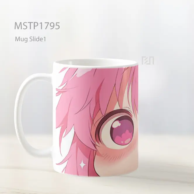 Mata Anime Umum Cerah Penuh Keajaiban Mug MSTP1795 - All-side / Desain