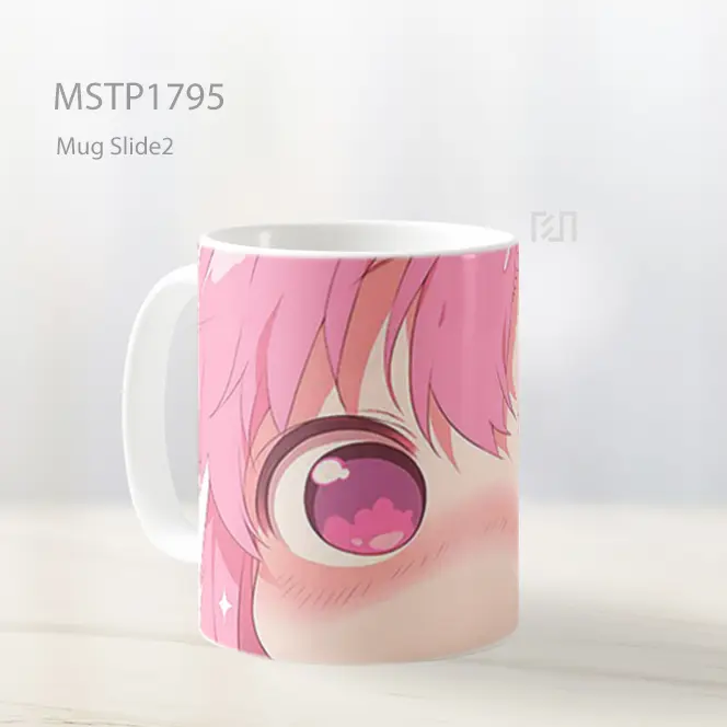 Mata Anime Umum Cerah Penuh Keajaiban Mug MSTP1795 - All-side / Desain