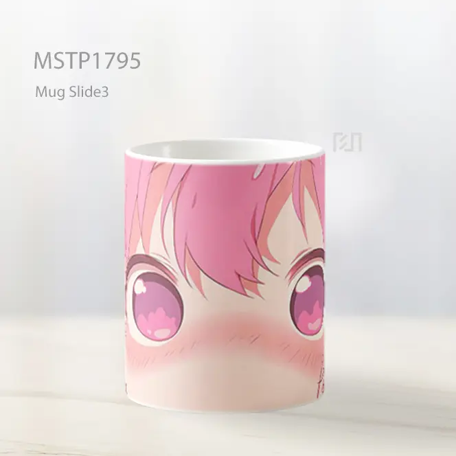 Mata Anime Umum Cerah Penuh Keajaiban Mug MSTP1795 - All-side / Desain