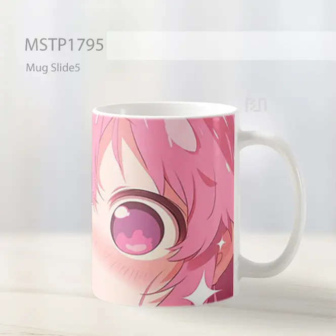 Mata Anime Umum Cerah Penuh Keajaiban Mug MSTP1795 - All-side / Desain