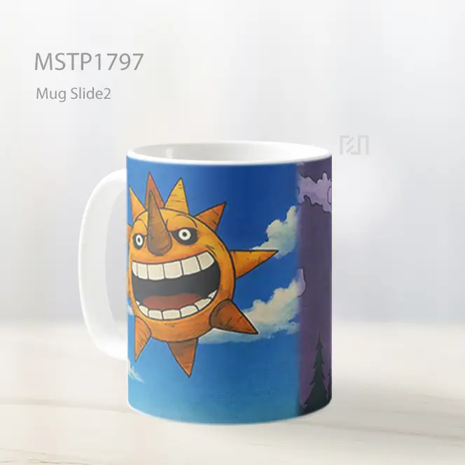 Matahari Dan Bulan Soul Eater Mug MSTP1797 - All-side / Desain