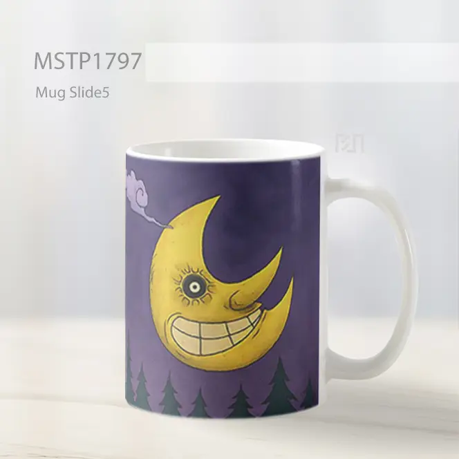 Matahari Dan Bulan Soul Eater Mug MSTP1797 - All-side / Desain