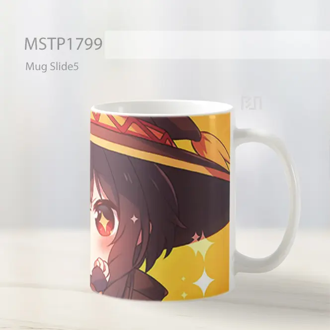 Megumin Chibi Konosuba Lucu Mug MSTP1799 - All-side / Desain