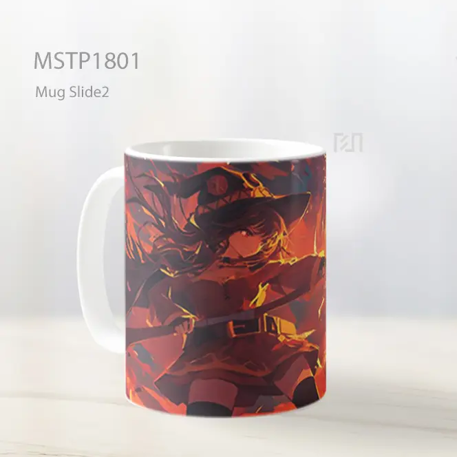 Megumin Konosuba Explosion Spell Mug MSTP1801 - All-side / Desain