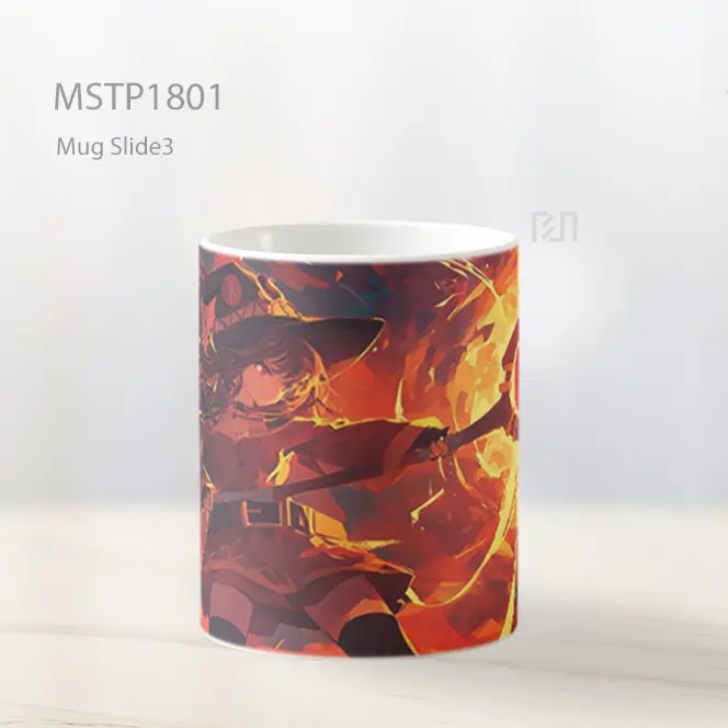 Megumin Konosuba Explosion Spell Mug MSTP1801 - All-side / Desain