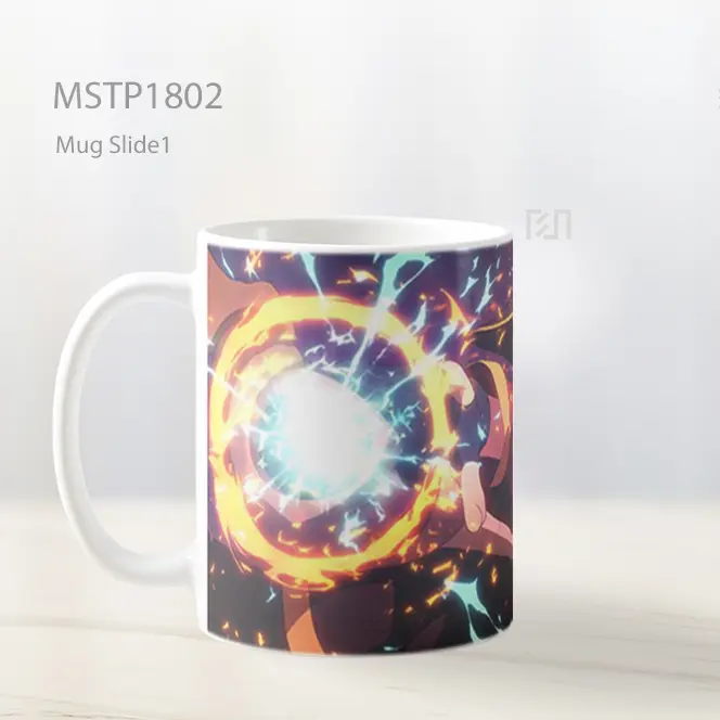 Megumin Konosuba Sihir Ledakan Mug MSTP1802 - All-side / Desain
