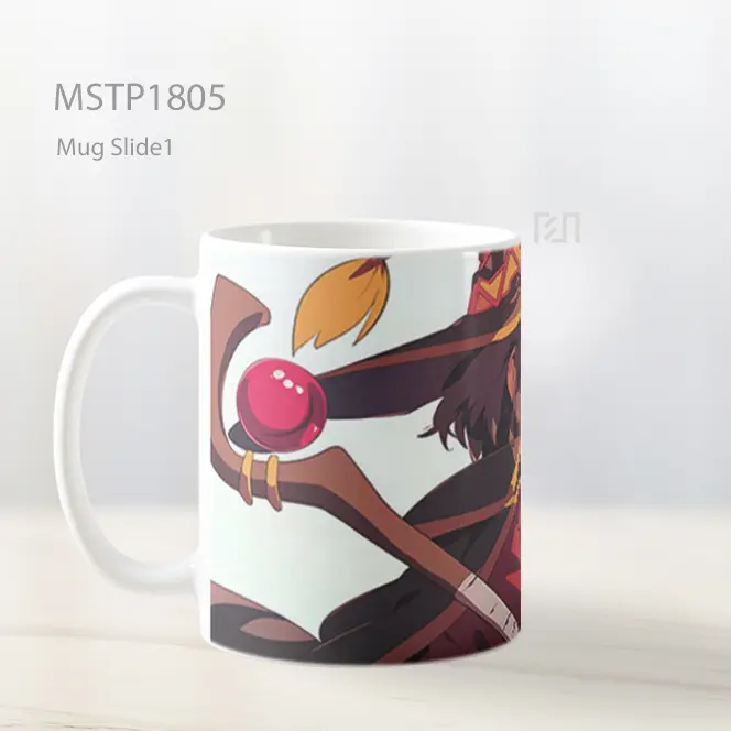 Megumin Tersenyum Penyihir Mug MSTP1805 - All-side / Desain