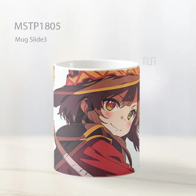 Megumin Tersenyum Penyihir Mug MSTP1805 - All-side / Desain