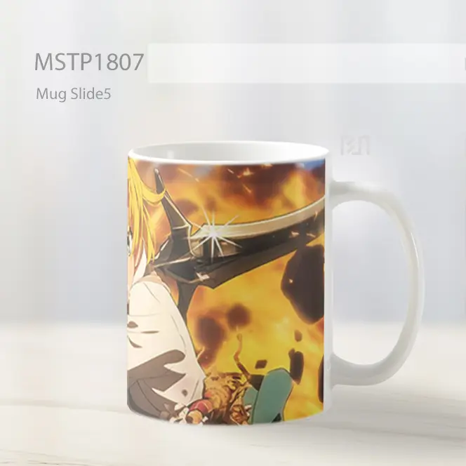 Meliodas Seven Deadly Sins Anime Mug MSTP1807 - All-side / Desain