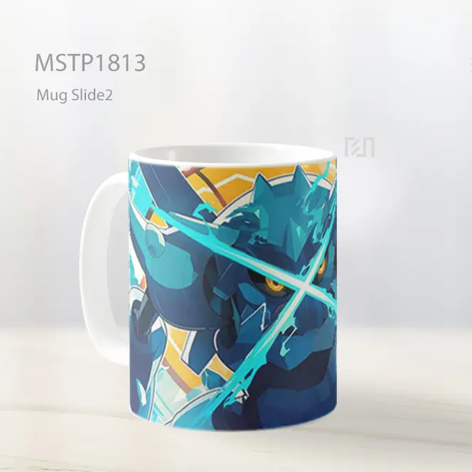 Metagross Pertarungan Dramatis Pokemon Mug MSTP1813 - All-side / Desain