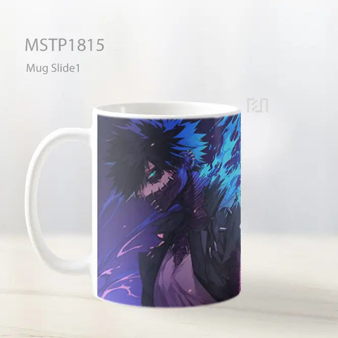Mha Dabi Anime Ungu Keren Mug MSTP1815 - All-side / Desain