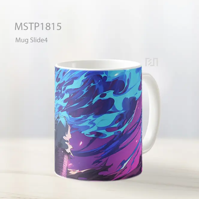 Mha Dabi Anime Ungu Keren Mug MSTP1815