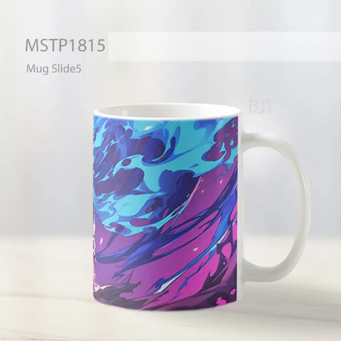 Mha Dabi Anime Ungu Keren Mug MSTP1815 - All-side / Desain