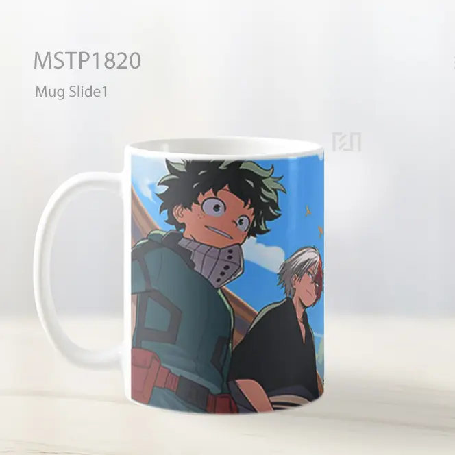Mha Heroes Ensemble Skyline Mug MSTP1820 - All-side / Desain