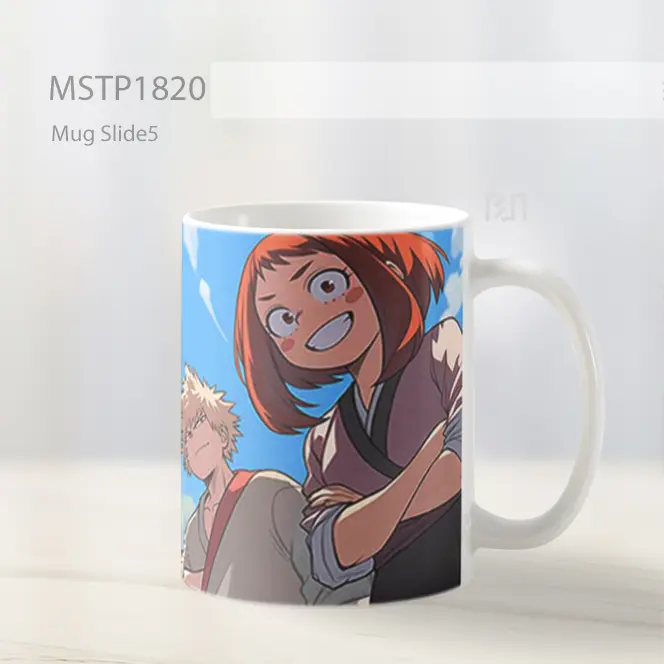 Mha Heroes Ensemble Skyline Mug MSTP1820 - All-side / Desain
