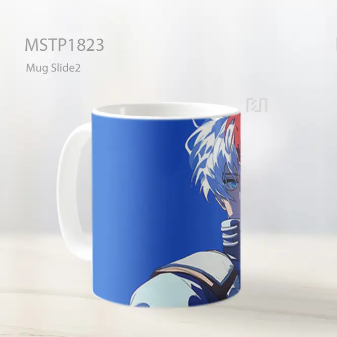 Mha Shoto Todoroki Latar Epik Mug MSTP1823 - All-side / Desain