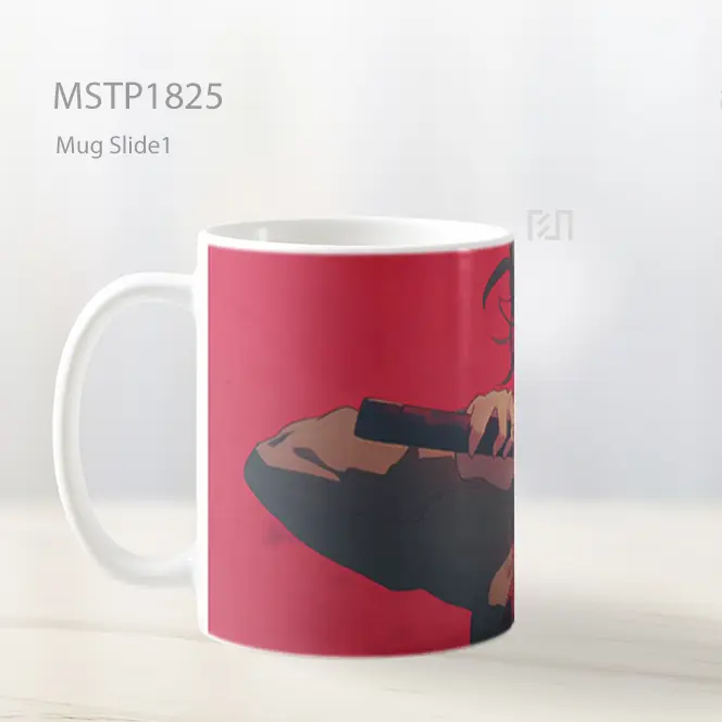 Mha Toga Himiko Katana Merah Mug MSTP1825 - All-side / Desain