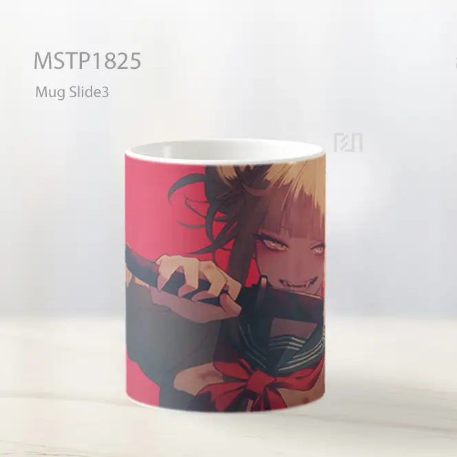 Mha Toga Himiko Katana Merah Mug MSTP1825 - All-side / Desain