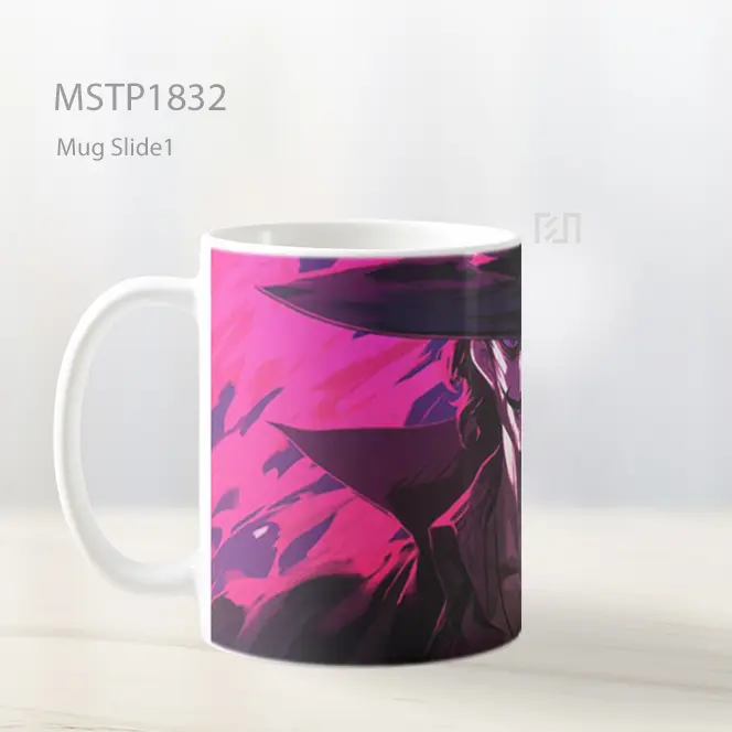 Mihawk One Piece Mata Elang Mug MSTP1832 - All-side / Desain