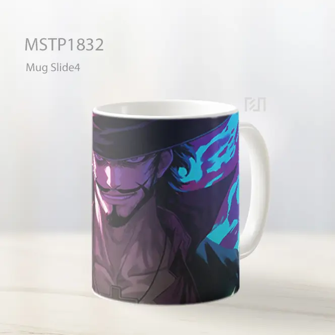 Mihawk One Piece Mata Elang Mug MSTP1832