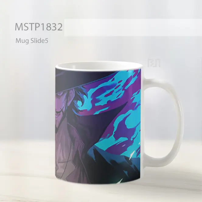Mihawk One Piece Mata Elang Mug MSTP1832 - All-side / Desain