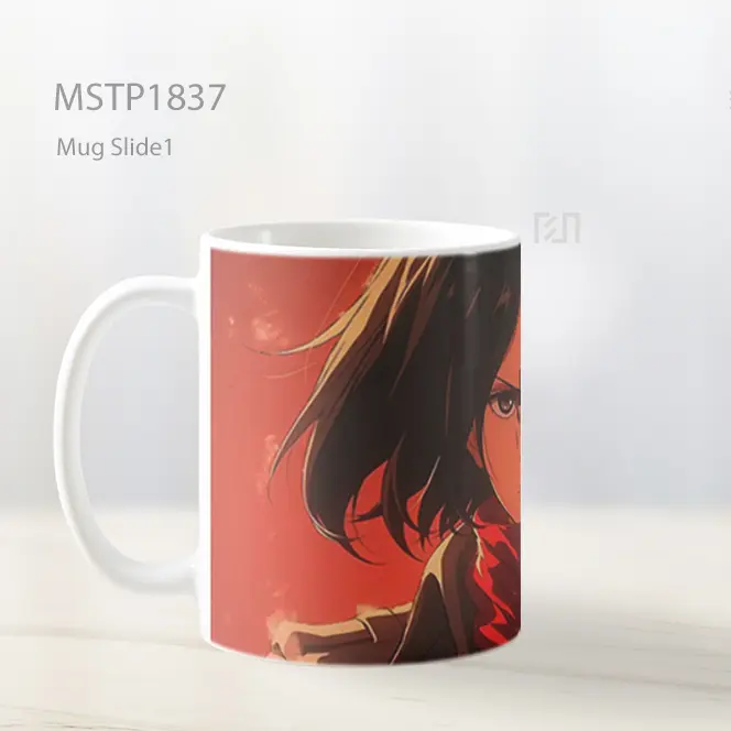 Mikasa Ackerman Menakjubkan Mug MSTP1837 - All-side / Desain
