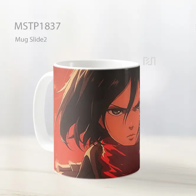 Mikasa Ackerman Menakjubkan Mug MSTP1837 - All-side / Desain