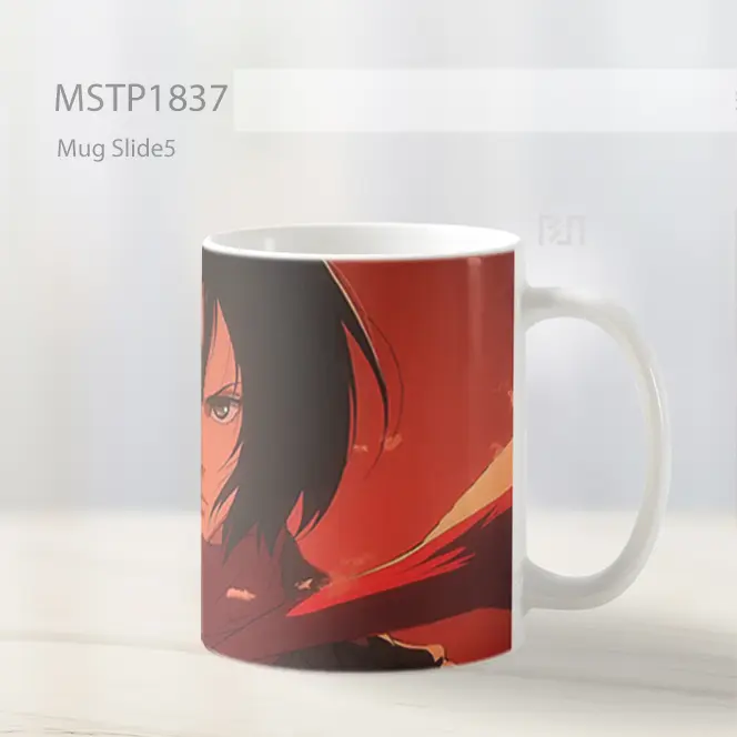 Mikasa Ackerman Menakjubkan Mug MSTP1837 - All-side / Desain